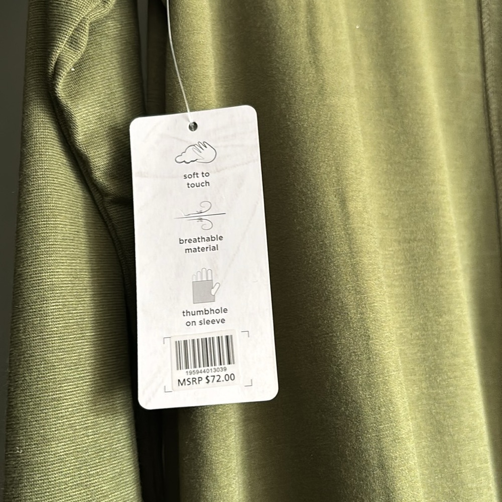 Jones New York sport Olive Green cardigan - Picture 3 of 3